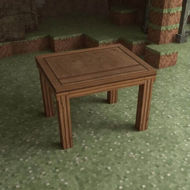 Jak zrobić stół w Minecraft